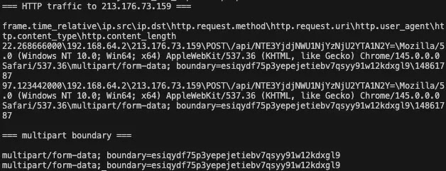 Communication and Screenshot Exfiltration (Πηγή - Netskope)